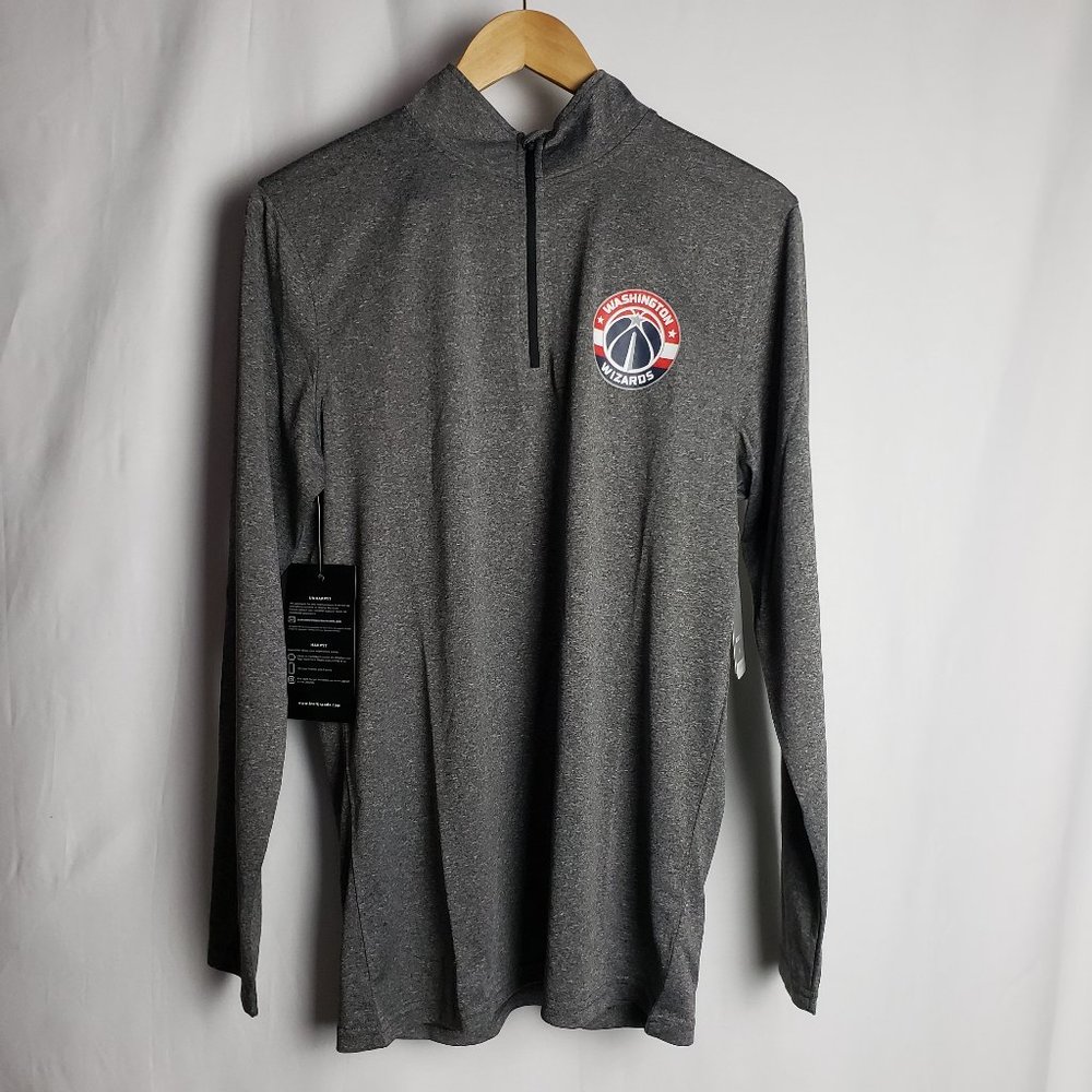 Ultra Game NBA Men's Quarter-Zip Pullover
